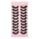 Ultimate 3D Mink False Eyelashes Variety Pack Fluffy Natural