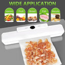 New Automatic Vacuum Sealer Machine With 10 Free Bags