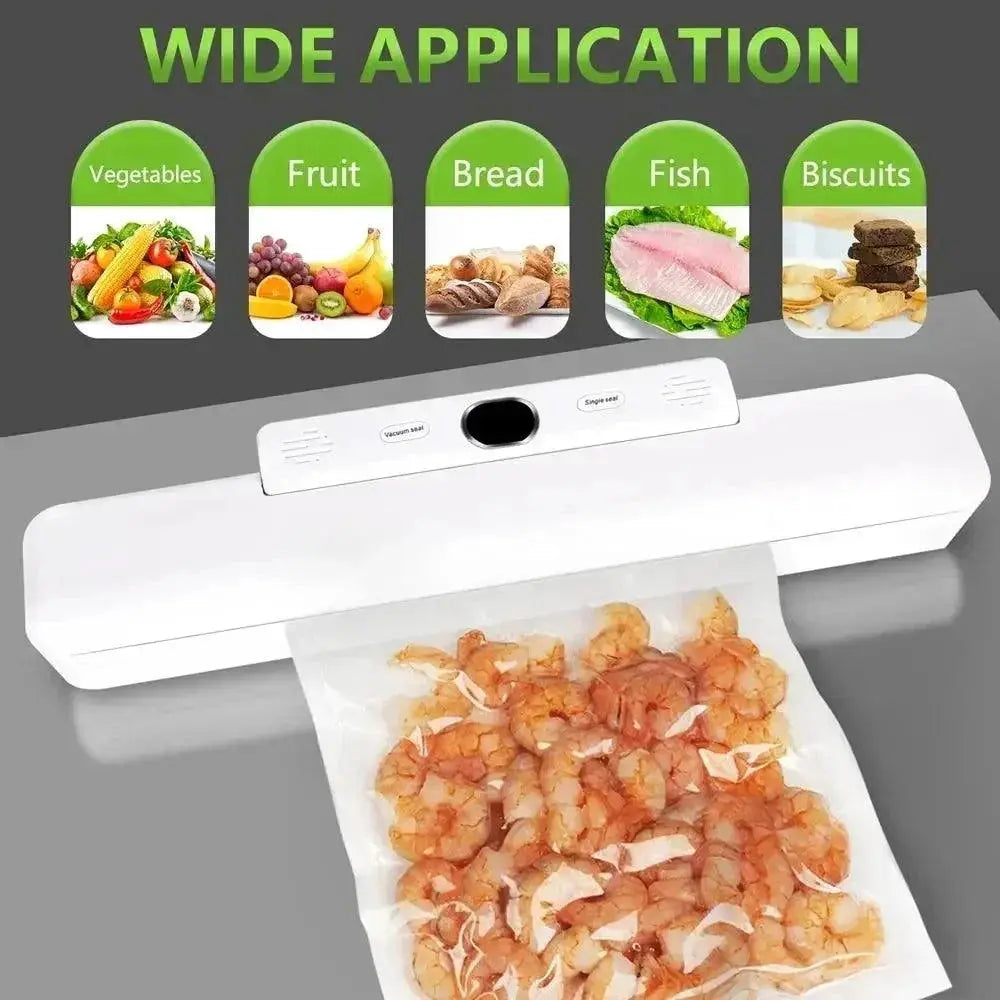 New Automatic Vacuum Sealer Machine With 10 Free Bags