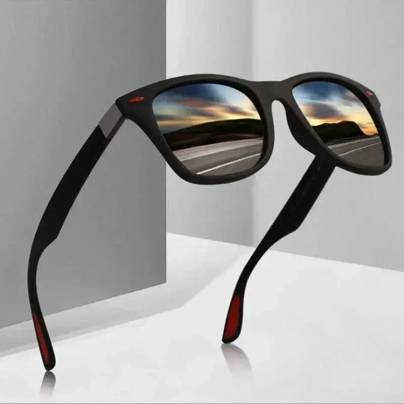 Unisex Vintage Rectangle Sunglasses UV400 2024 Trendy