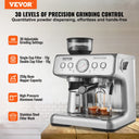 SucceBuy Espresso Machine with Grinder Semi-Automatic