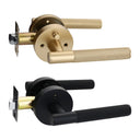 Knurled Privacy Lever - Adjustable Zinc