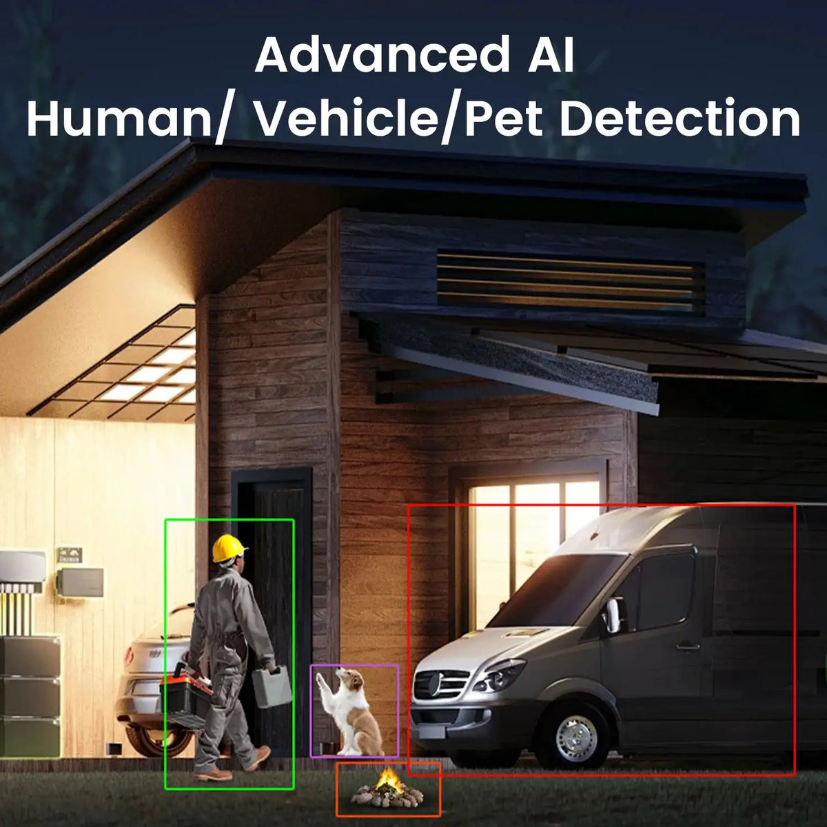 Zosi 8MP PoE Outdoor AI Security Camera