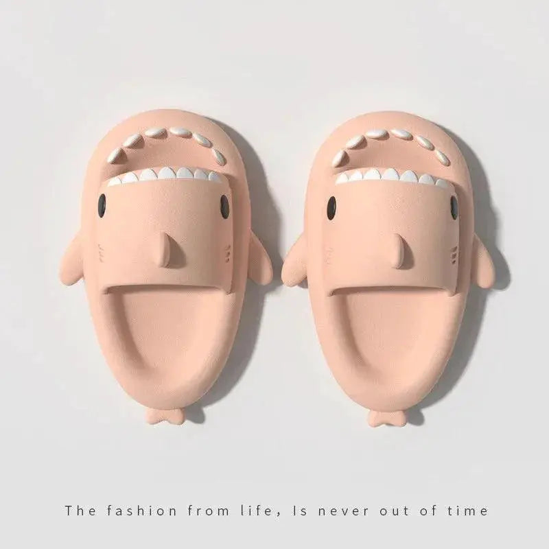 Summer Shark Slides Stylish Anti Skid Family Footwear