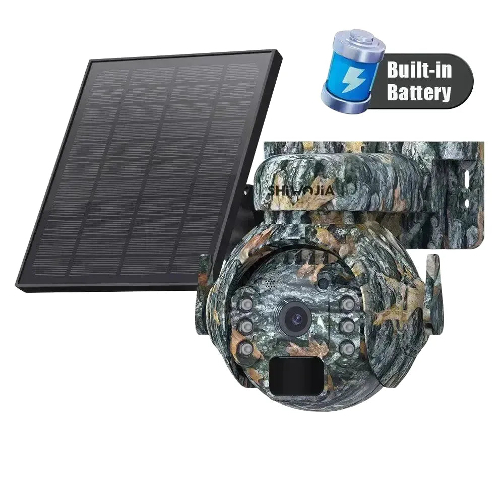 Solar Camera for Wildlife Monitoring — 4G Camera add 64GB