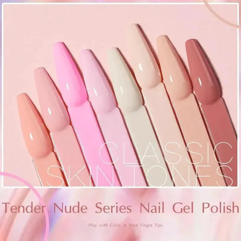 Jelly Pink Gel Nail Polish Captivating Long Lasting Color