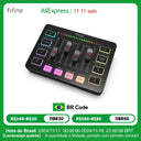 Crisp Sound Gaming Audio Mixer for Streaming