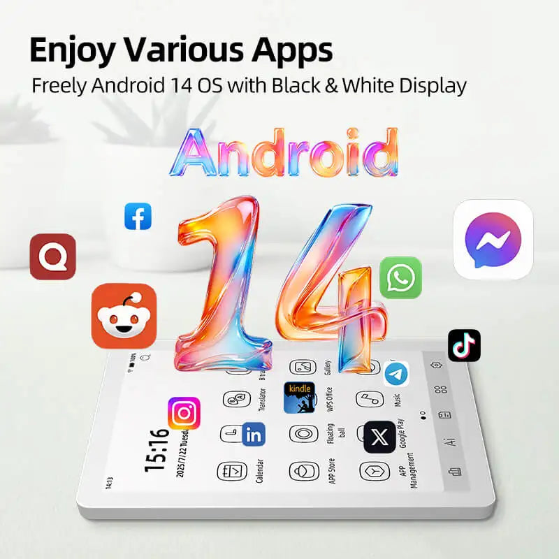 Bigme B Black White E-ink