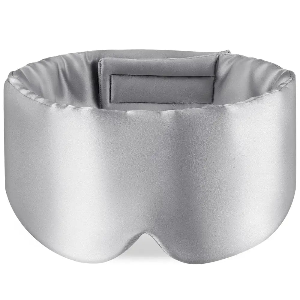 100% Mulberry Silk Sleeping Mask Eyepatch Blocking Light Eyemask Eyeshade for Travel & Nap Soft Padded Sleep Mask Slaapmasker