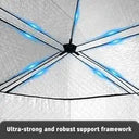 Outdoor Sauna Tent Pro - 4-Person, All-Weather, Easy Setup