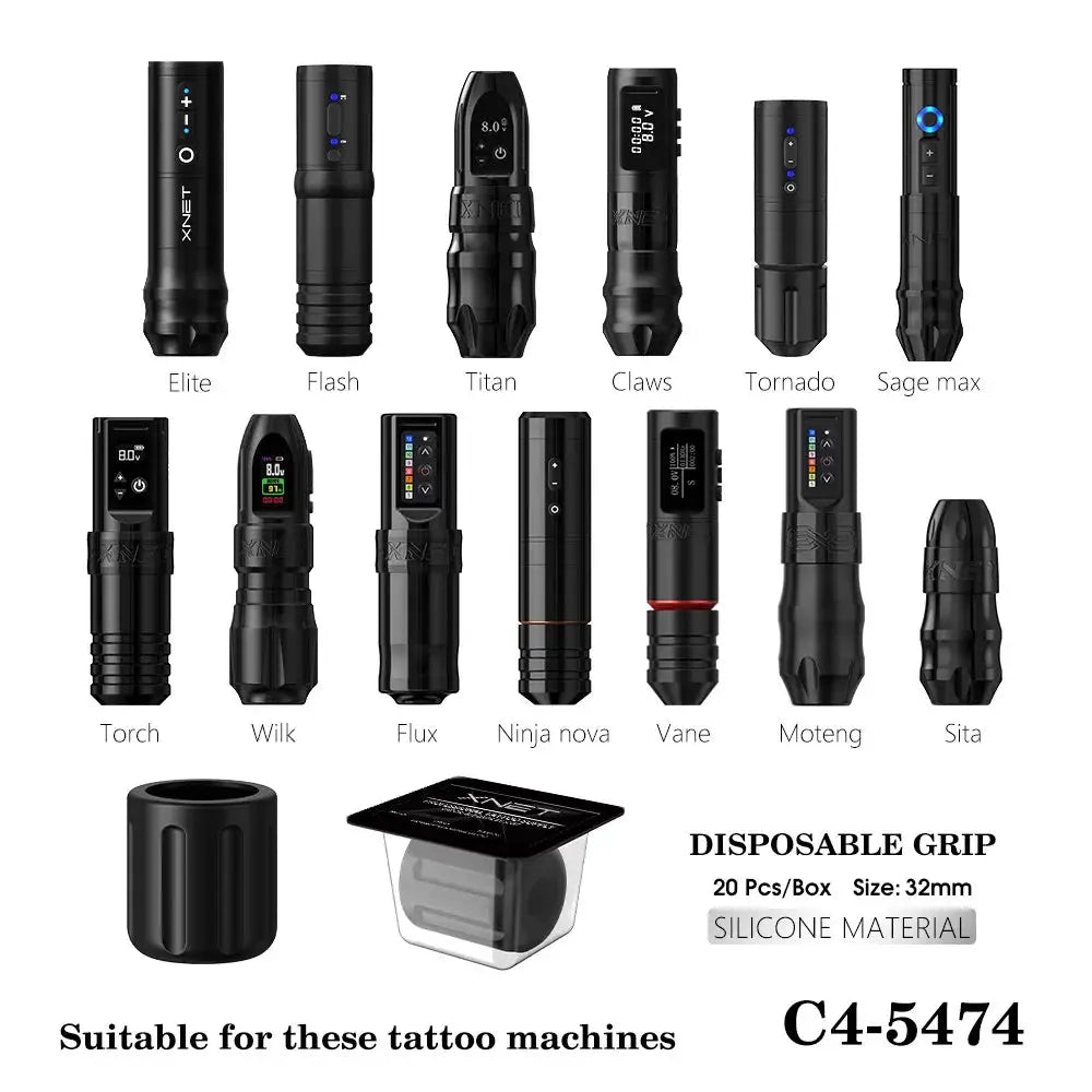 XNET Disposable Tattoo Grips Pack — product view 11