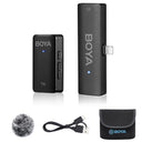 Boya Bywmics5 Wireless Lavalier Microphone Kit For Iphone Android Youtube Vlogging