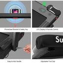 2 In 1 Portable Treadmill And Walking Pad Under Desk Home Office