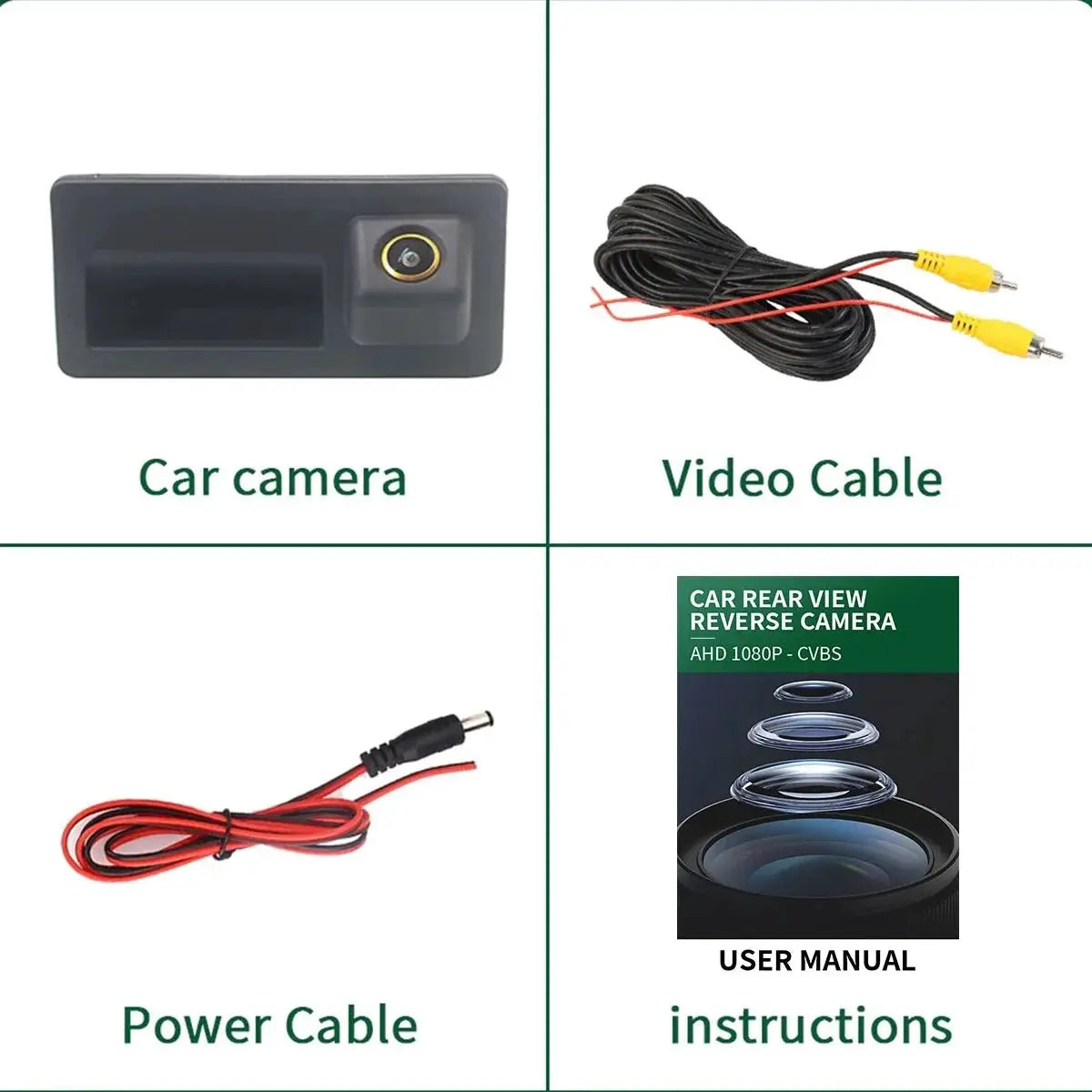 Tailgate Camera for VW Drivers, Clear Rear View HD — product view 10