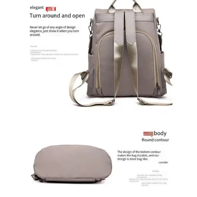 Stylish Waterproof Anti Theft Backpack Women Large Capacity