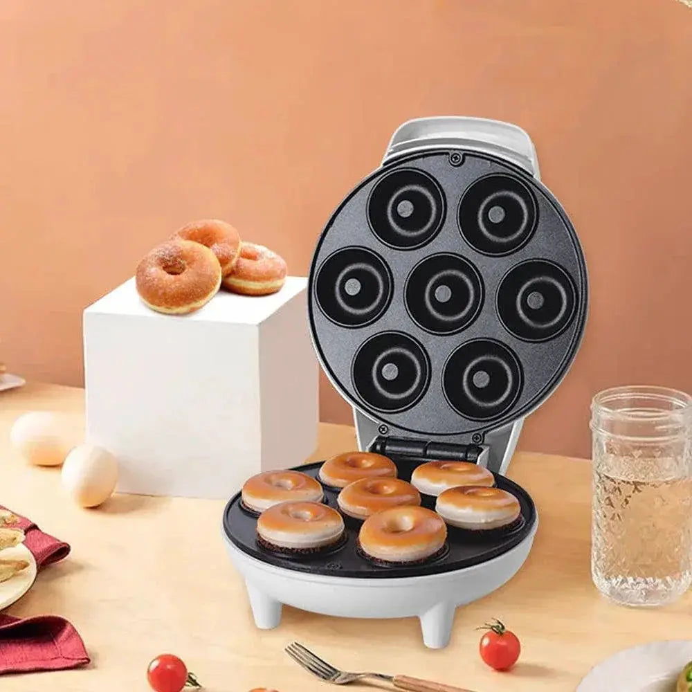Mini Donut Maker Machine Nonstick Surface For Kids Desserts