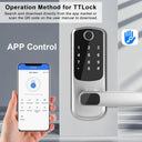Smart WiFi Door Lock - Biometric Secure Access