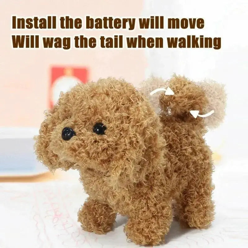 Walking Plush Robot Dog Toy Interactive Gift For Kids