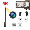 4K Mini Camera WiFi Camcorder 1080P HD Pocket Recorder P2P