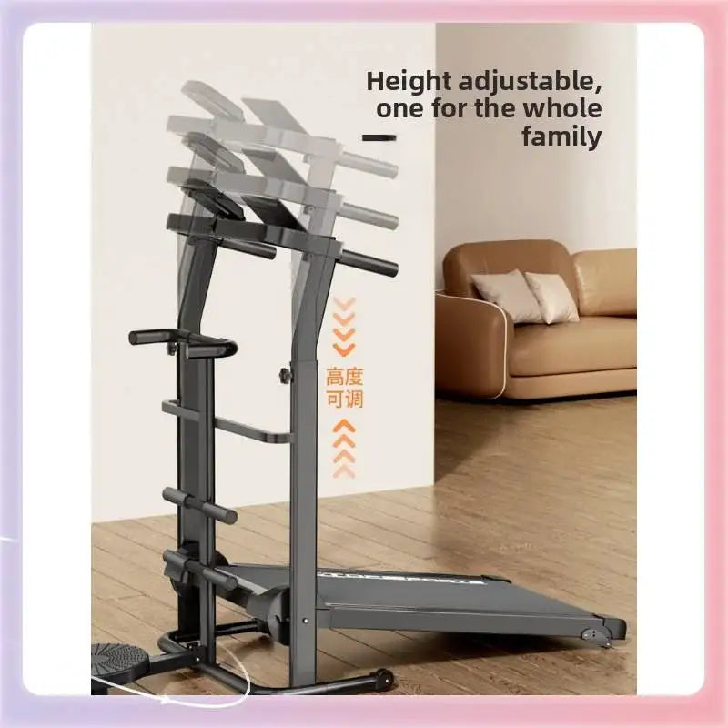 Multi-Functional Manual Treadmill Under Desk Walking Pad