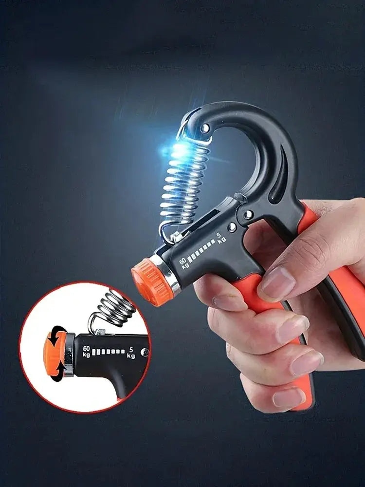 Adjustable 5-60kg Grip Strength Trainer for Rehab and Muscle