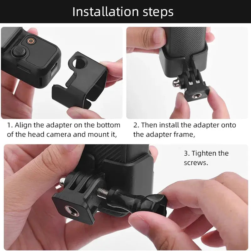 Versatile ABS Tripod Mount Adapter for DJI Osmo Pocket 3
