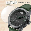 Heroforce Matte Black Leather Watch