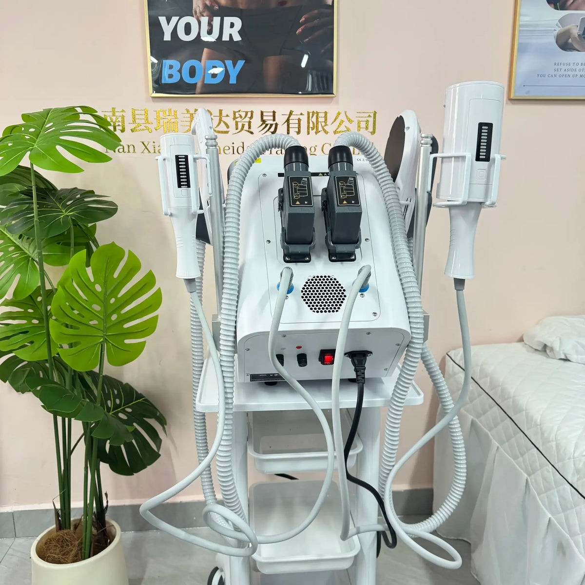 360 Degree Vacuum Massage Machine Inner Ball Roller for Cellulite Weight Loss Body Slimming Fat Removal - 360 Degree Rolling Mus