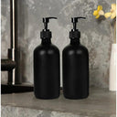 Matte Black Soap Dispenser Set: Elevate Your Space Style