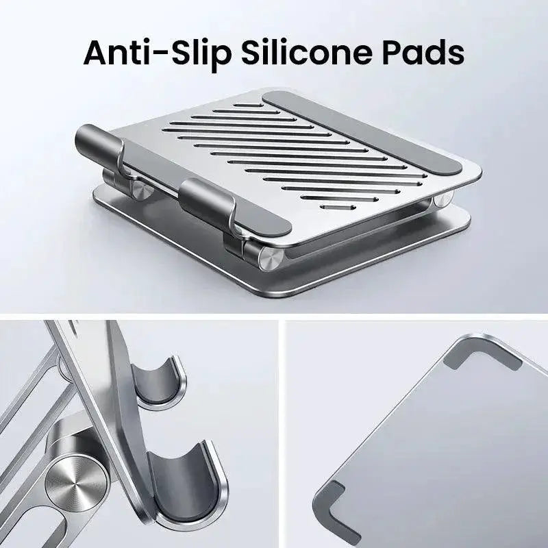 Premium Adjustable Aluminum Tablet Stand for iPad and Phones