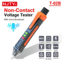 T-02A/B Non-Contact Voltage Detector Electrical Tools Voltage Indicator Tester Pen Voltage Test Smart Breakpoint Finder 12-1000V