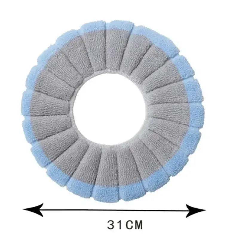 Floral Toilet Seat Cover For Cozy Bathroom Decor Upgrade