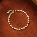 Elegant Gold Moissanite Tennis Bracelet Style DBPFC