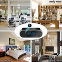 1080P Mini Clock Camera WiFi Night Vision 120 Degree Indoor Cam
