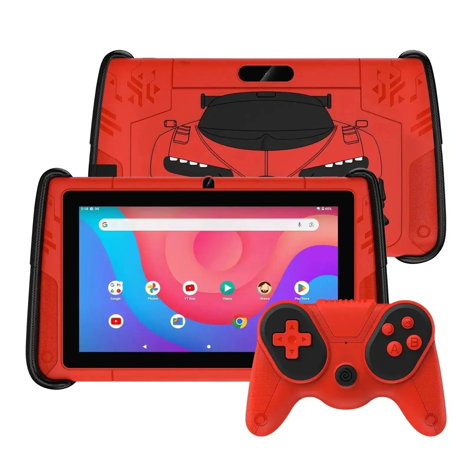 Kids 7 Inch Tablet Android 12 With Case For Learning