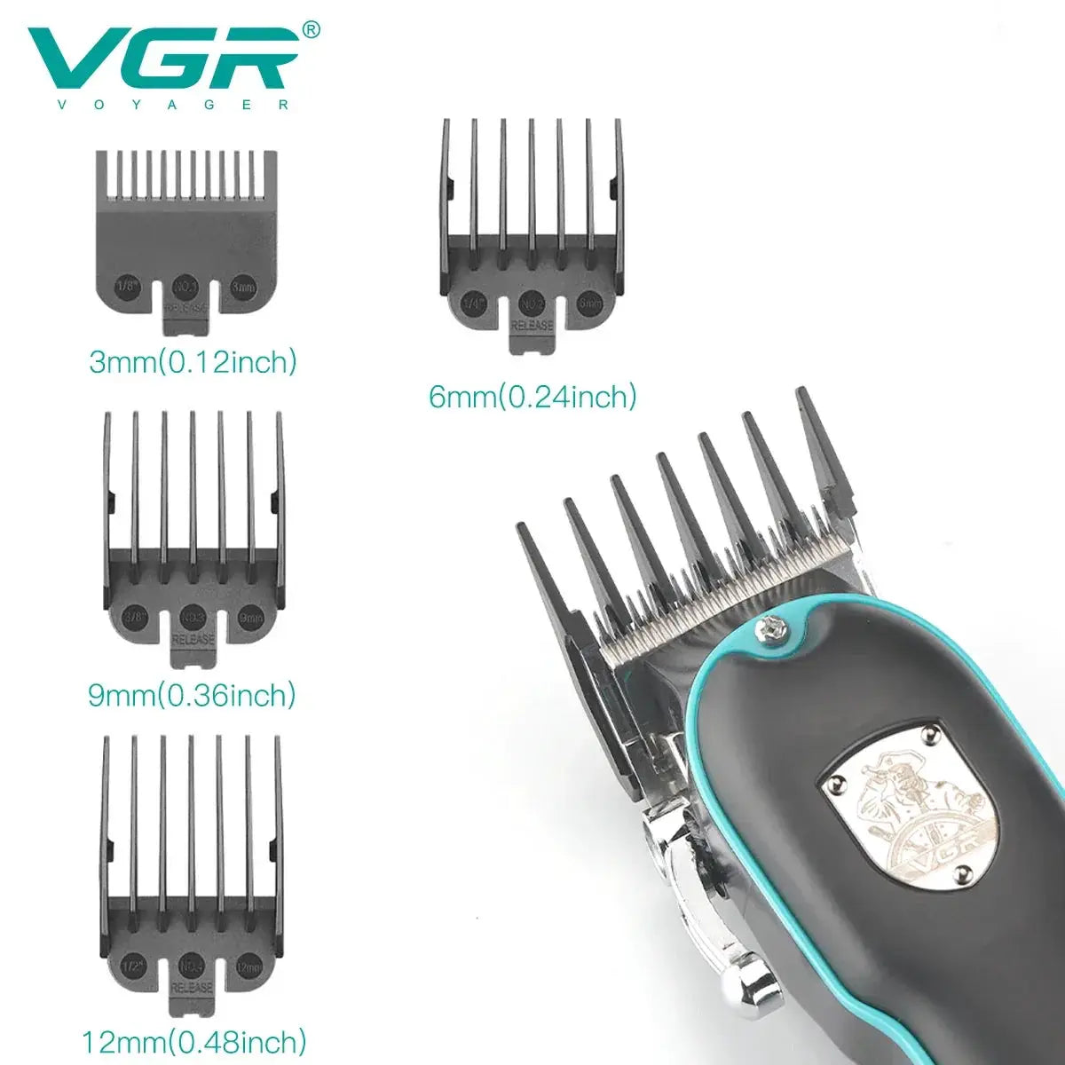 VGR V123 Professional Hair Clipper Cutting Machine