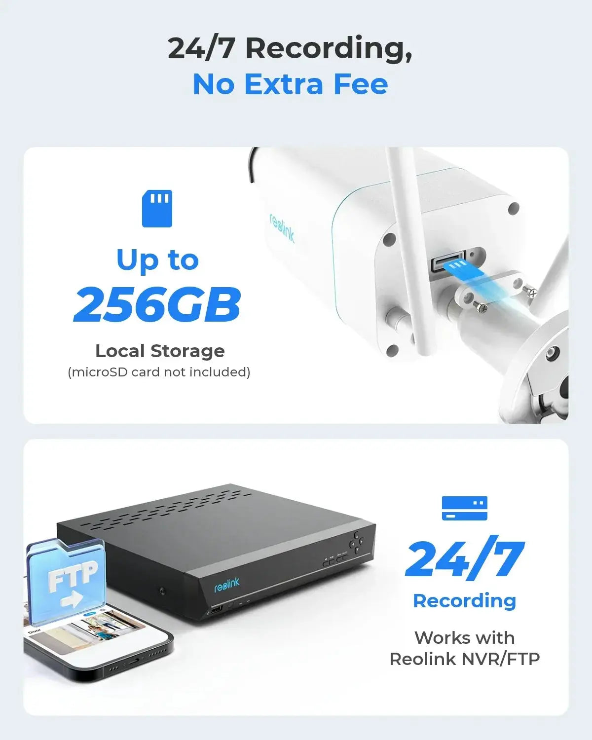 Reolink 4K WiFi 6 Security Camera With Smart Detection