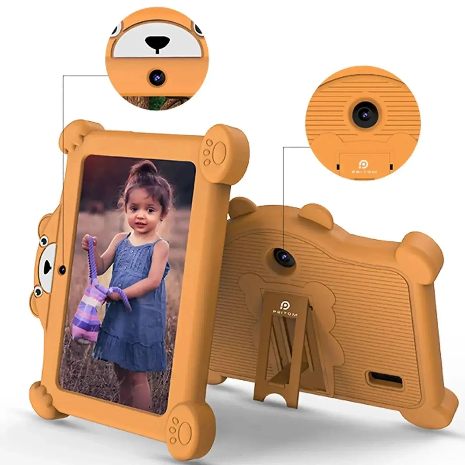 Pritom 7 Inch Kids Tablet Android 11 32GB 2GB RAM Controller