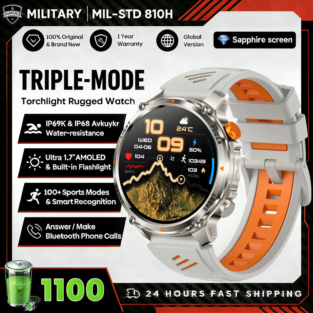 Ultra Watch - Long Battery GPS Tracker — product view 17