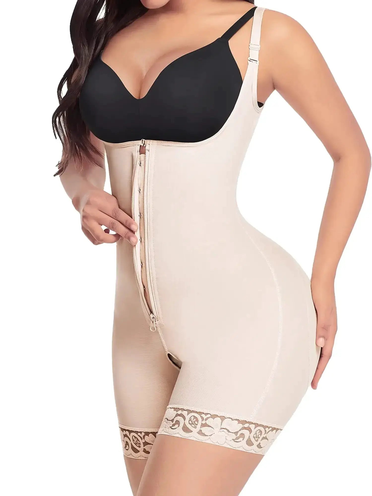 Seamless Plus Size Body Shaper Triple Control Tummy Slimmer