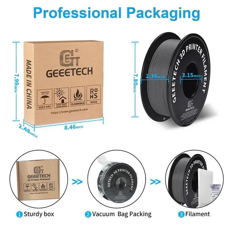 Geeetech Matte PLA Filament 1kg 1 75mm Fast Ship Colors