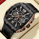 LIGE Luxury Quartz Watch Stylish Multifunctional Timepiece
