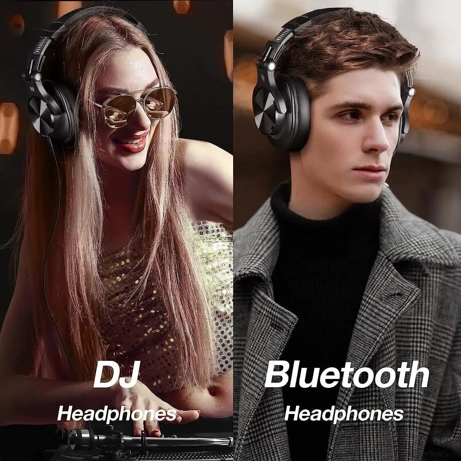 Oneodio Fusion A70 Wireless Headphones DJ Studio Sound