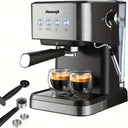 Semi-Automatic Espresso Machine, Single And Double Cup