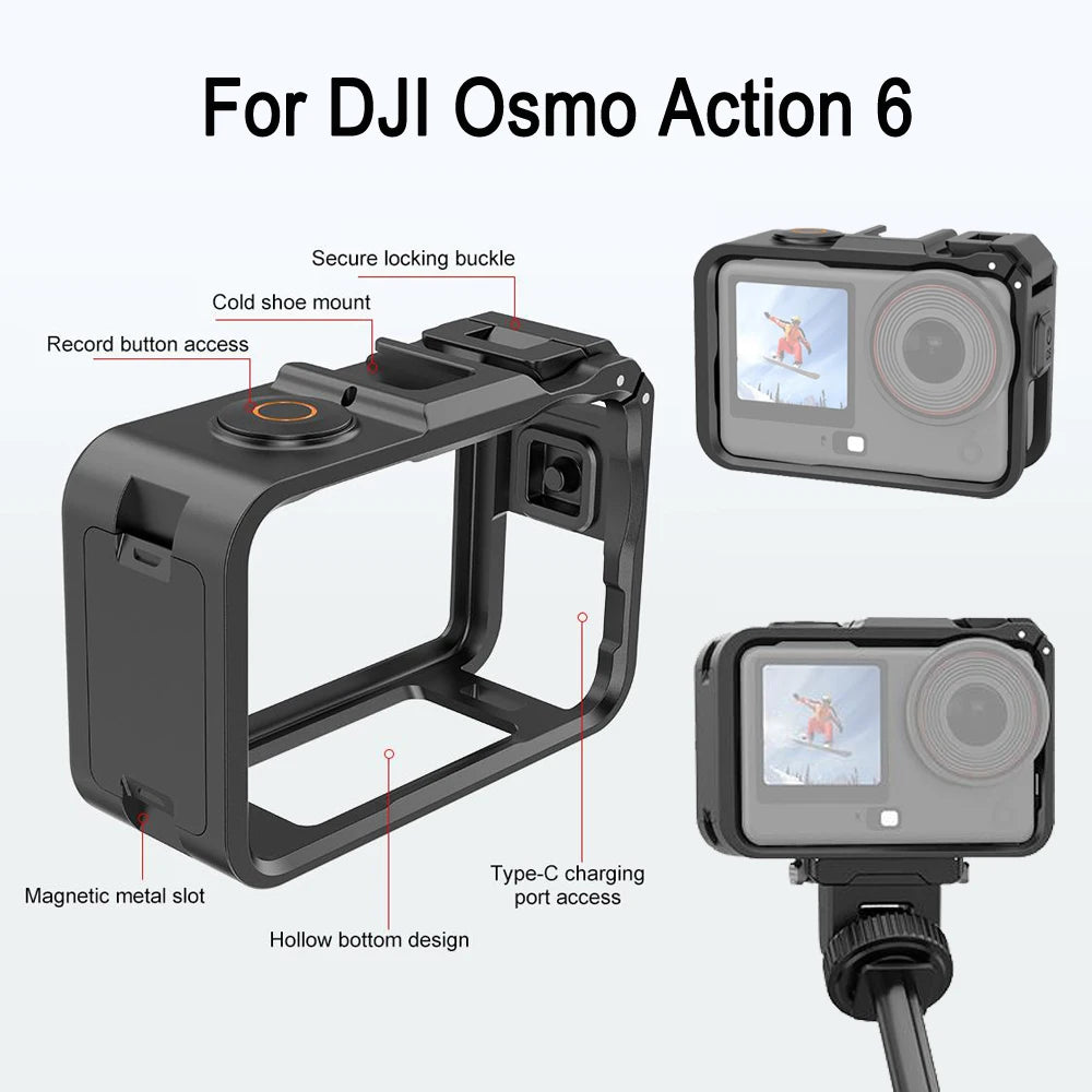 Puluz Dji Osmo Action Plastic