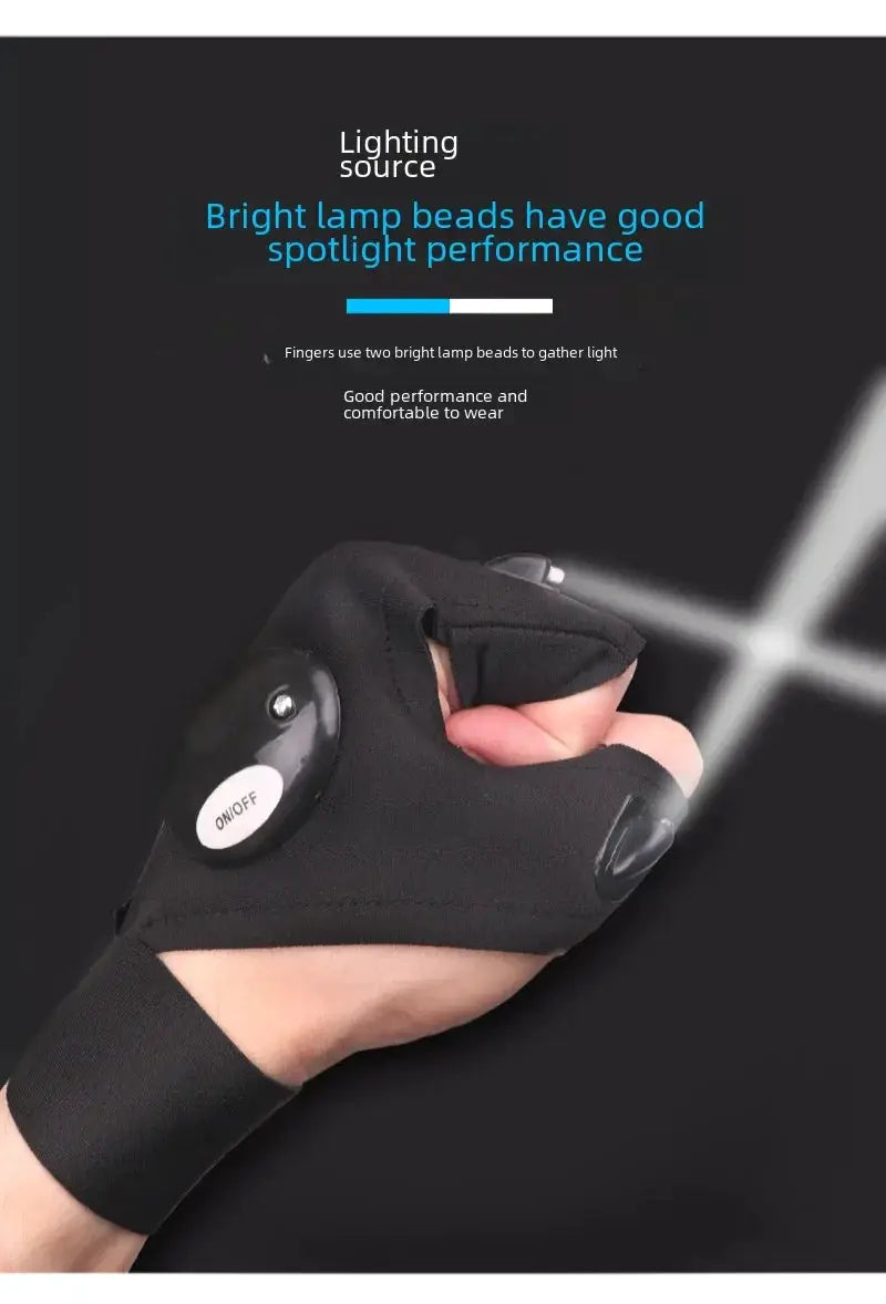 Led Fishing Light Glowing Glove Night Fishing 19311846652