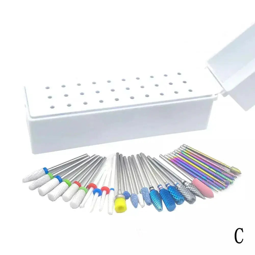 Ceramic Nail Bit Set for Home Nails — product view