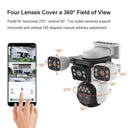 Smart Outdoor PTZ Camera for Home Guard