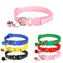 Reflective Pet Collar with Bell Dot Design for Style