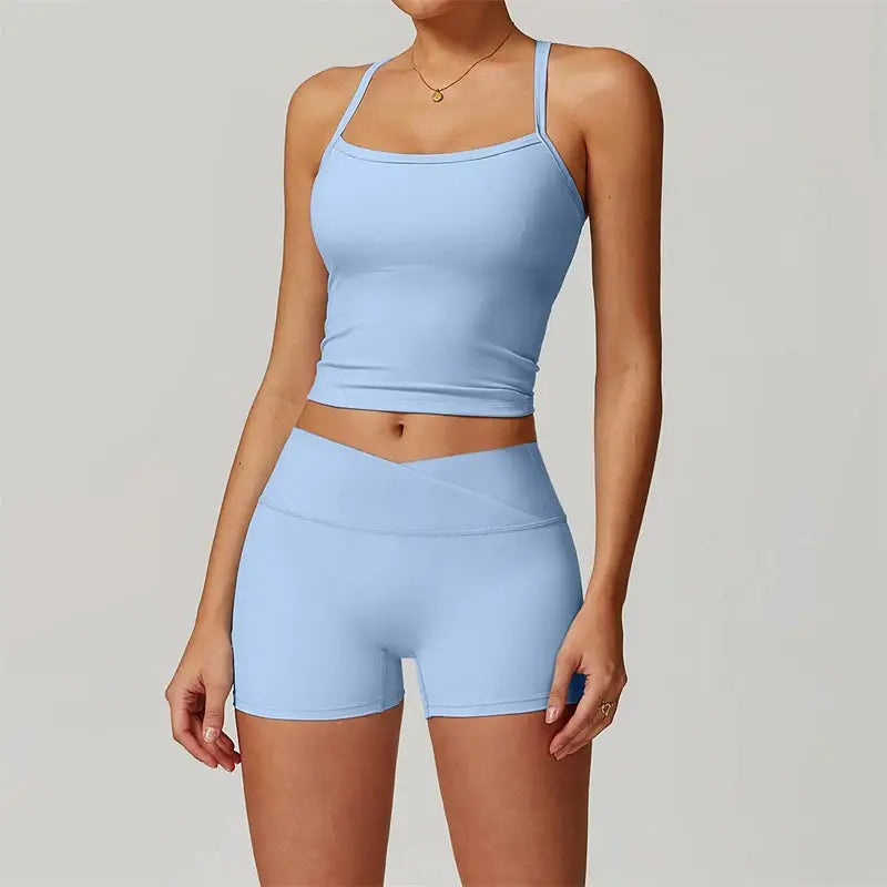 Yoga Sets Women Two Piece Breathable Quick Dry — product view 17